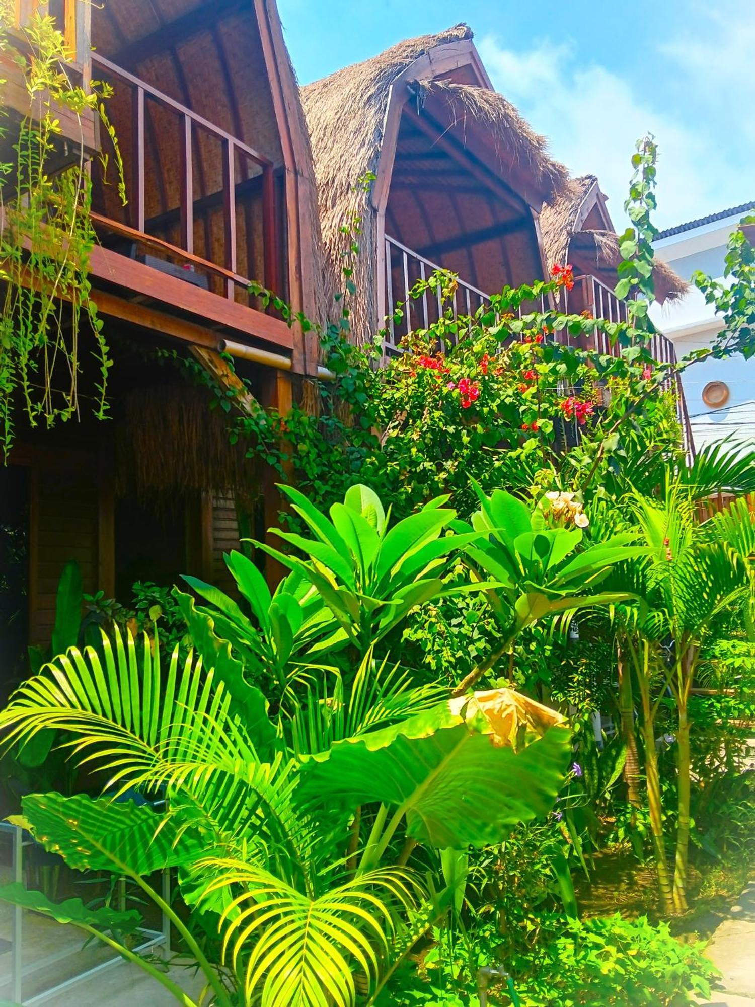 Good Vibes Bungalows Gili Trawangan Exterior foto