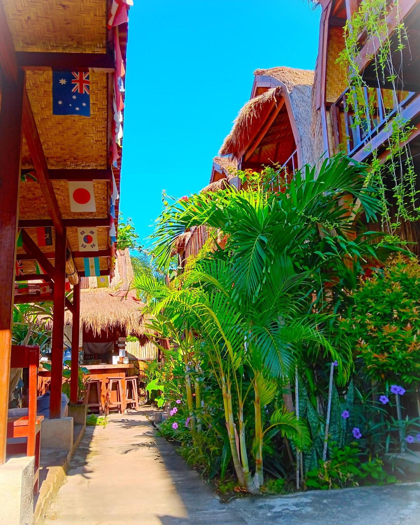 Good Vibes Bungalows Gili Trawangan Exterior foto